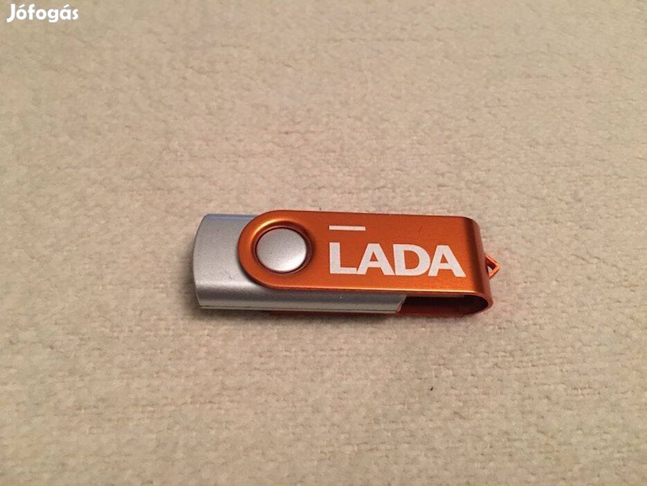 Lada narancssárga USB 2.0 pendrive 2 GB