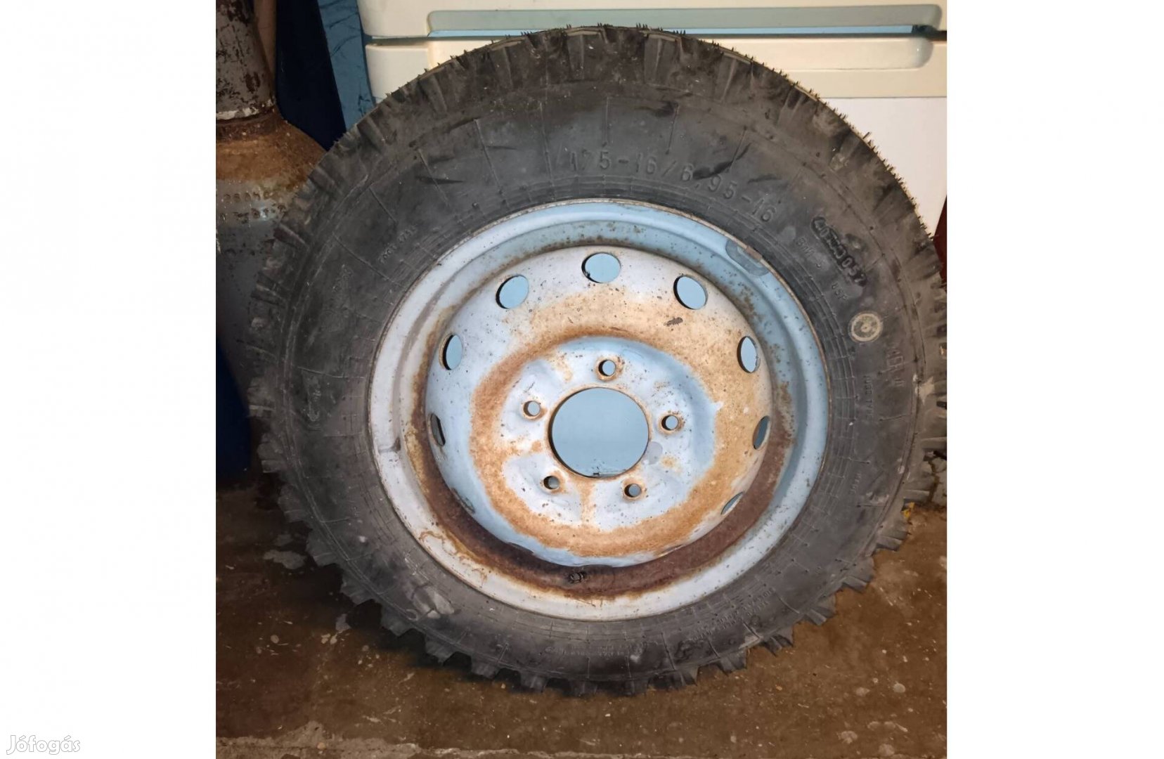 Lada níva lemezfelni gyári gumival