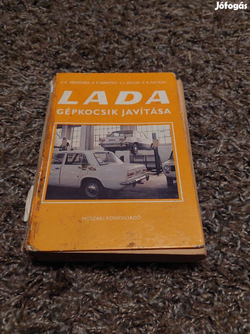 Lada zsiguli gépkocsik javítása könyv katalógus 1980 kiadás 630 oldal