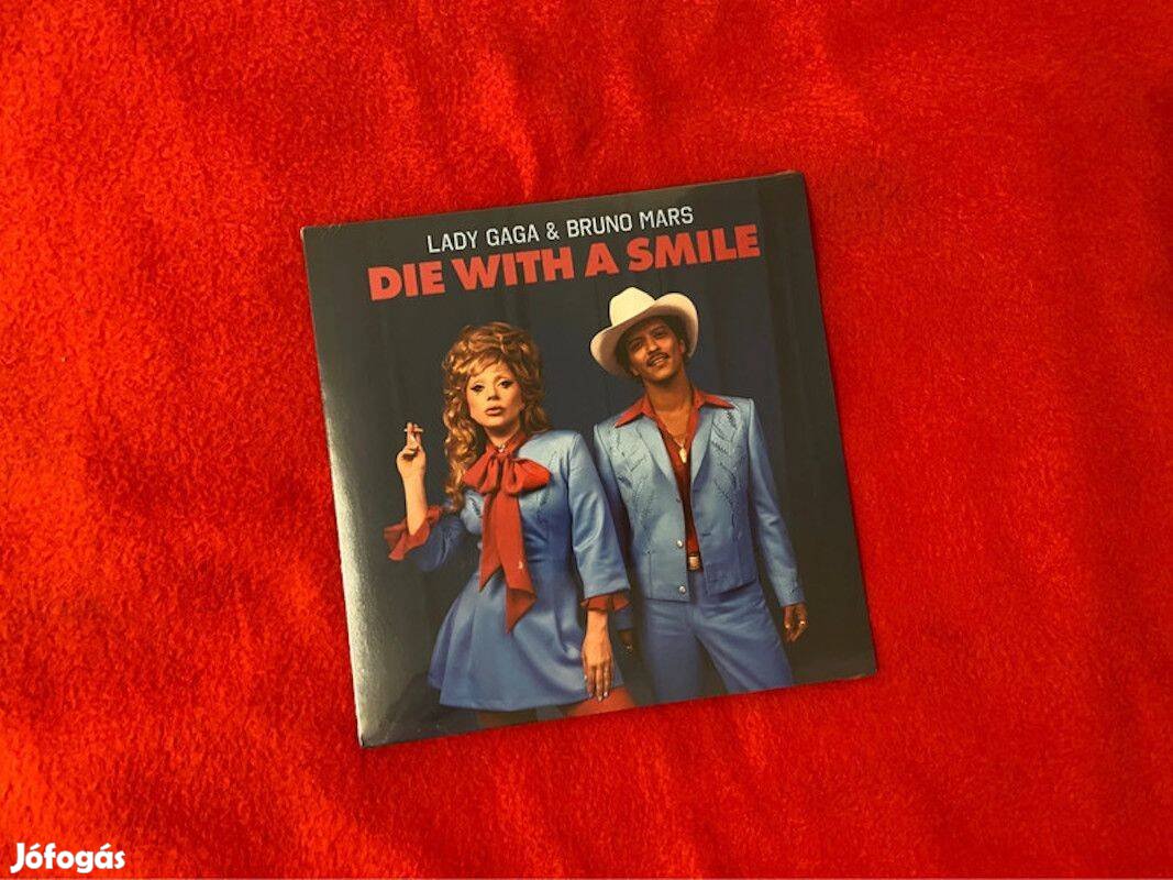 Lady Gaga & Bruno Mars Die With A Smile 7" vinyl