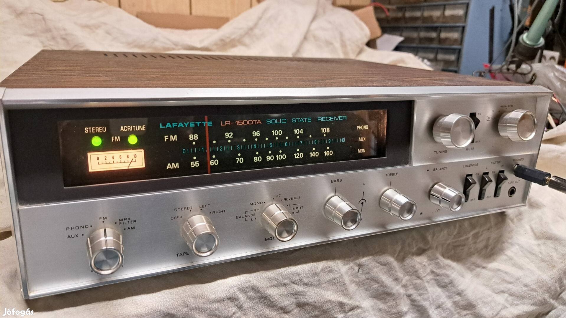 Lafayette LR1500TA receiver rádio erősítő