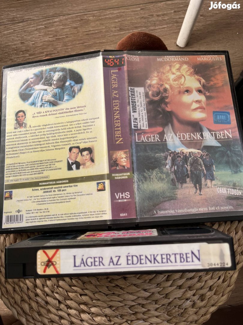 Láger az édenkertben vhs m