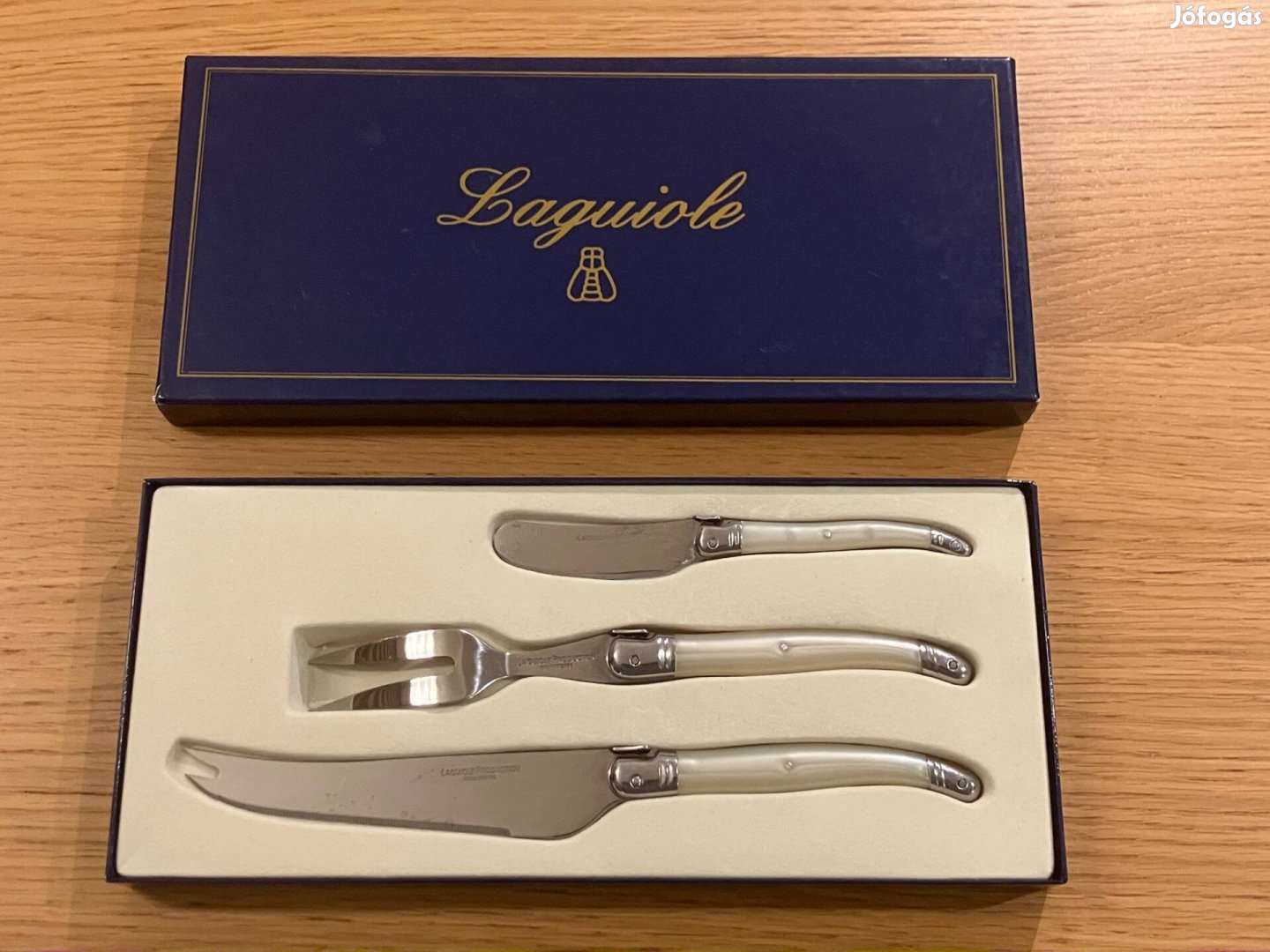 Laguiole sajtkés készlet három darabos