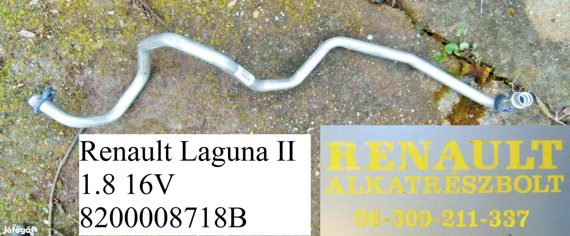 Laguna II 1.8 16V 8200008718B klímacső