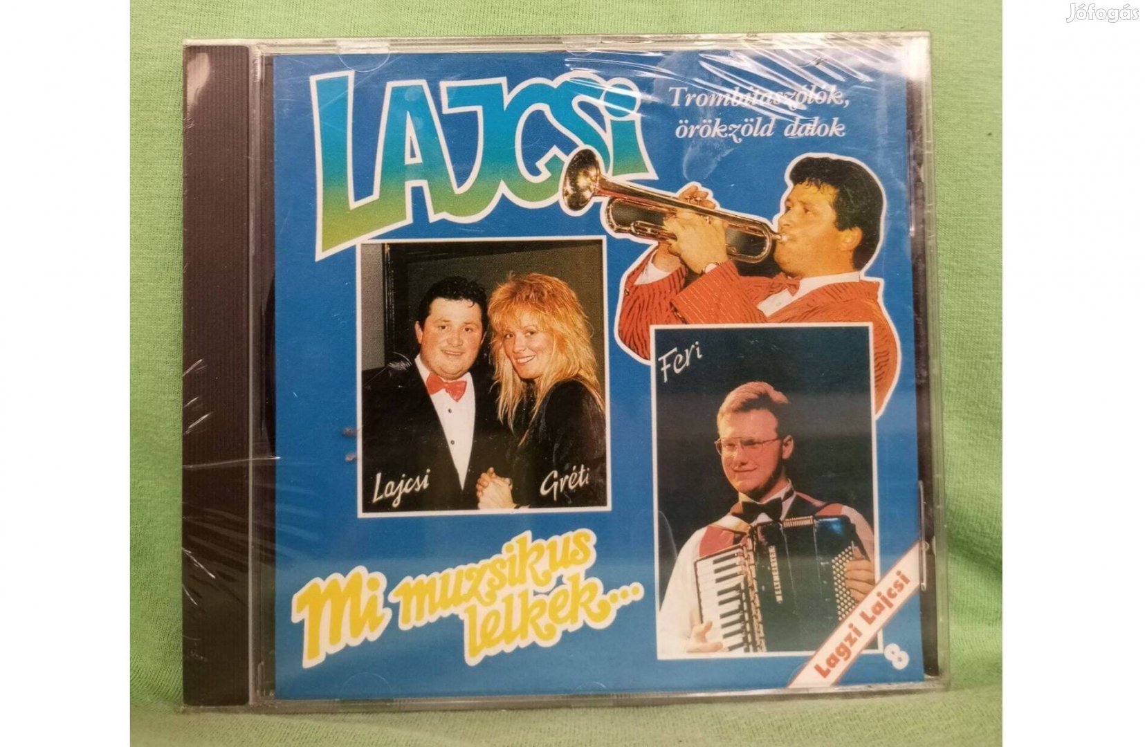 Lagzi Lajcsi - Mi muzsikus lelkek CD. új,fóliás
