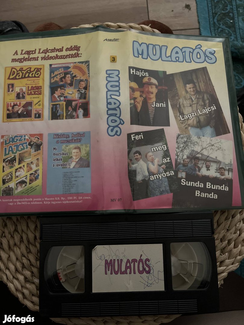 Lagzi Lajcsi vhs