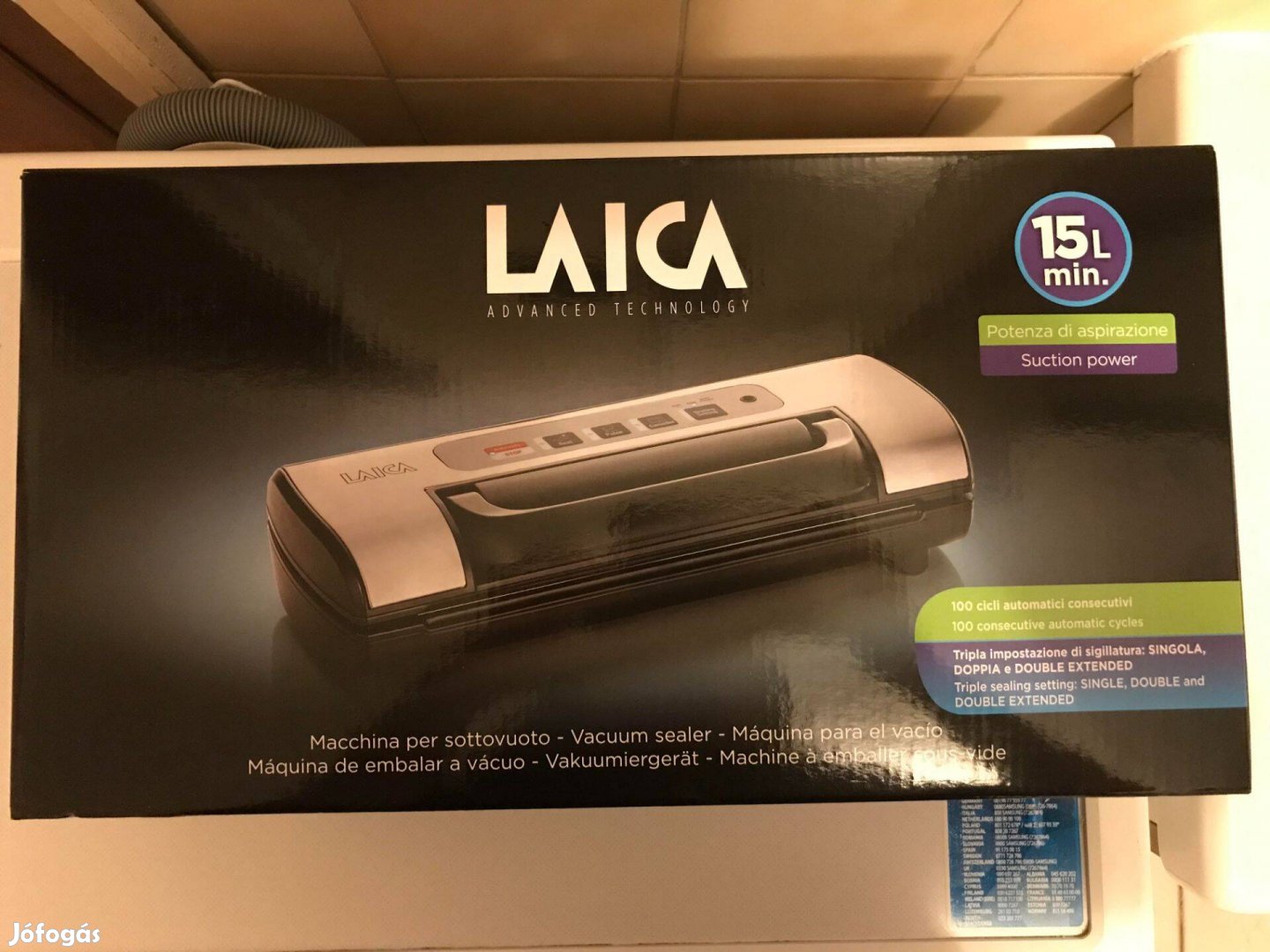 Laica vákumfóliázó eladó!