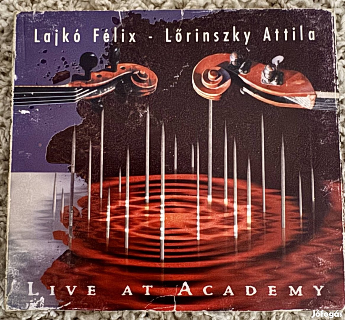 Lajkó Félix Lőrinszky Attila cd lemez