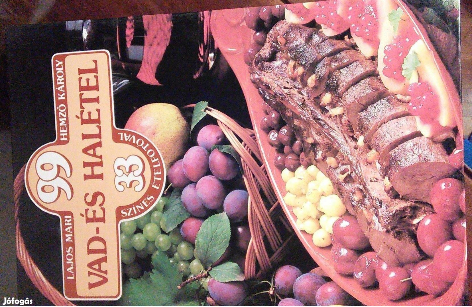 Lajos Mari Hemző Károly szakácskönyv recept vad halétel gasztronómia