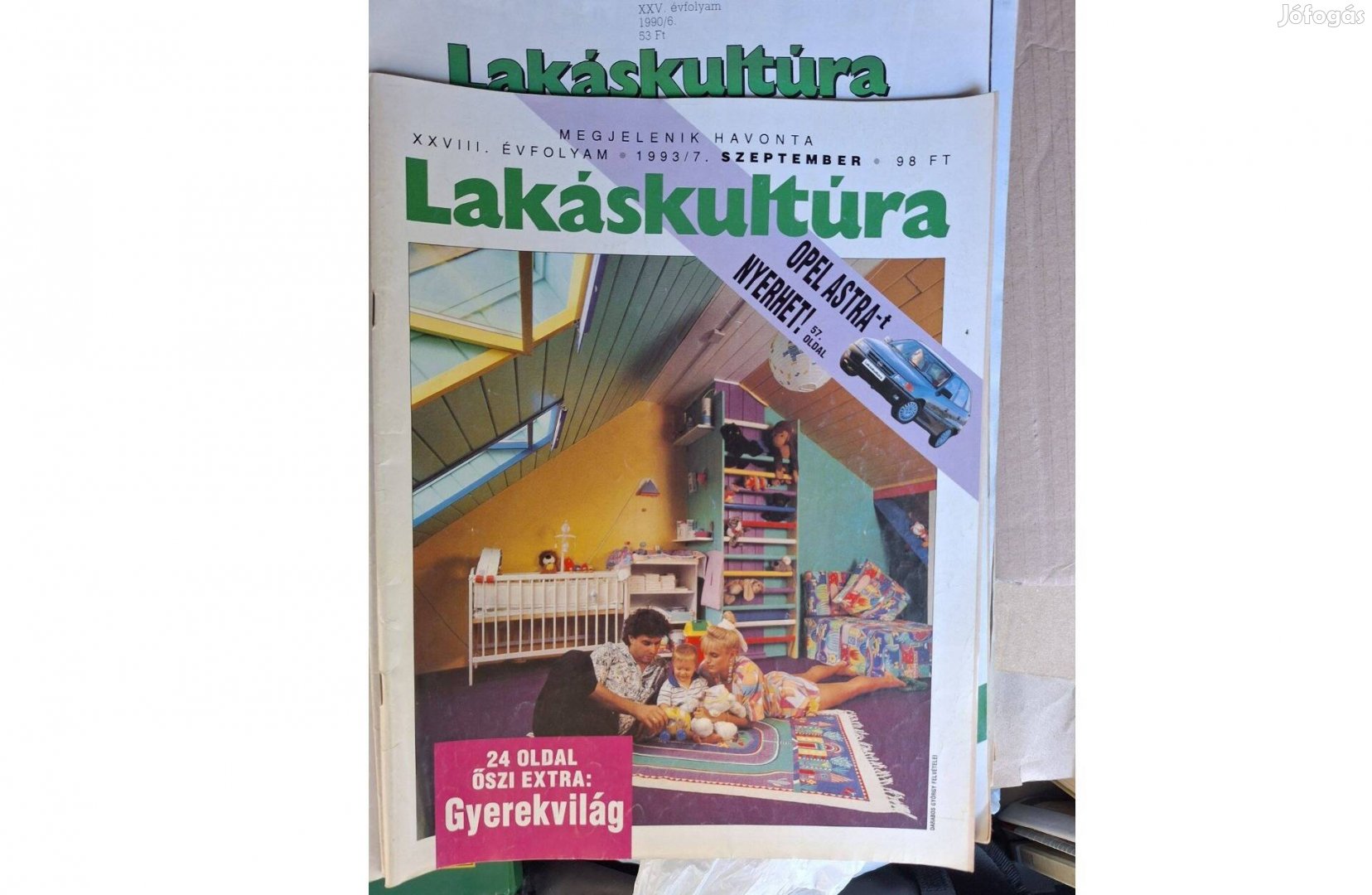 Lakáskultúra magazin 1993/7. Retro.Szülinapra, gyűjteménybe, stb