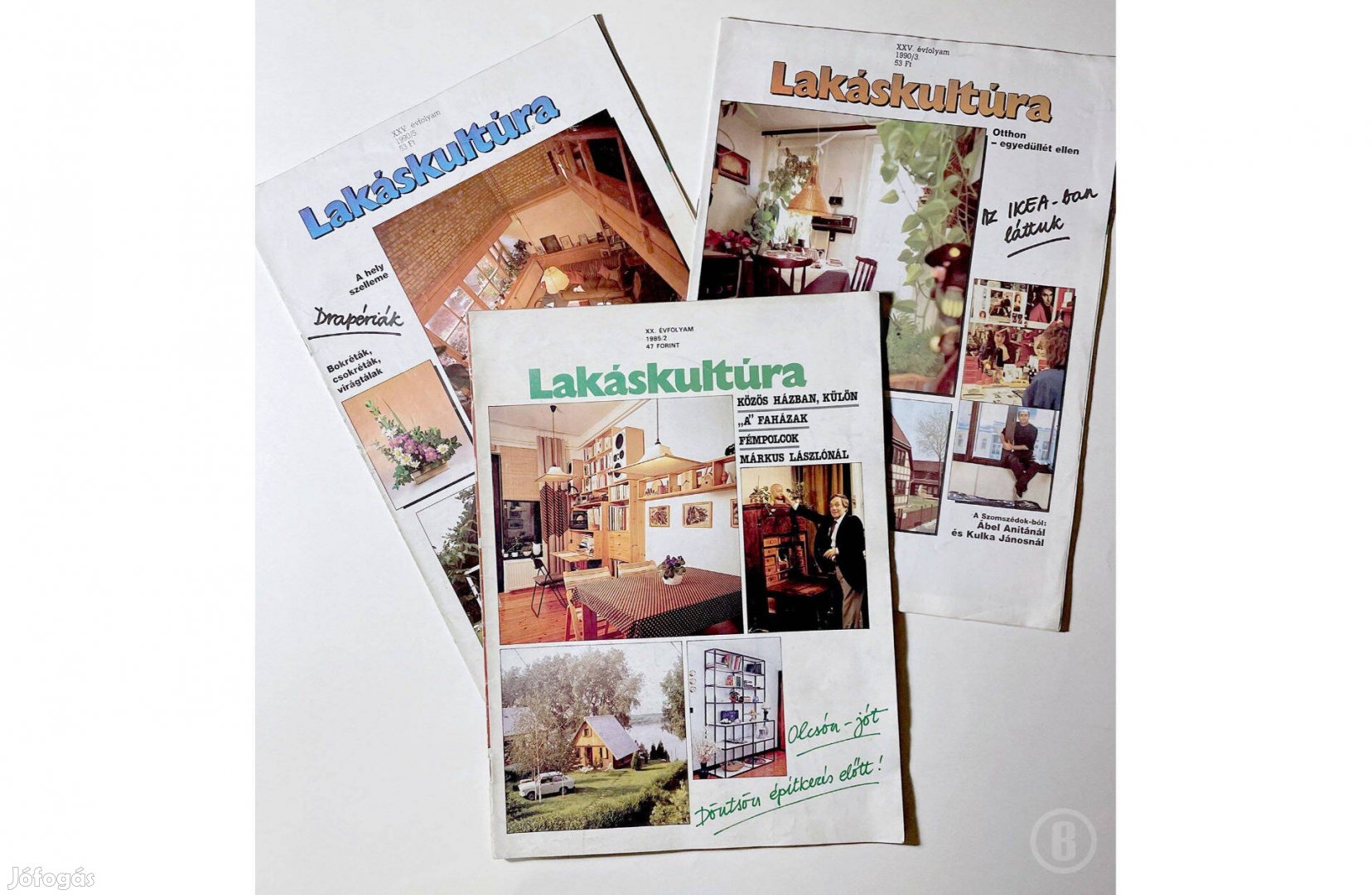 Lakáskultúra magazin 1985-1996 9 db - - - Csak személyesen!