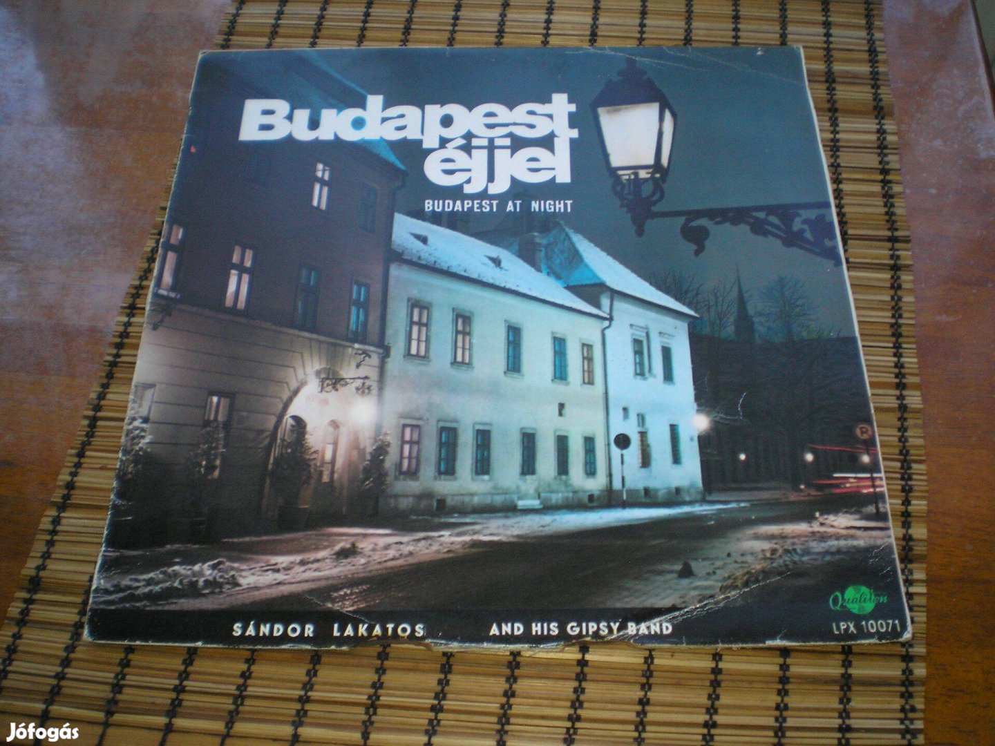 Lakatos Sándor Budapest éjjel bakelit lemez LP 1965