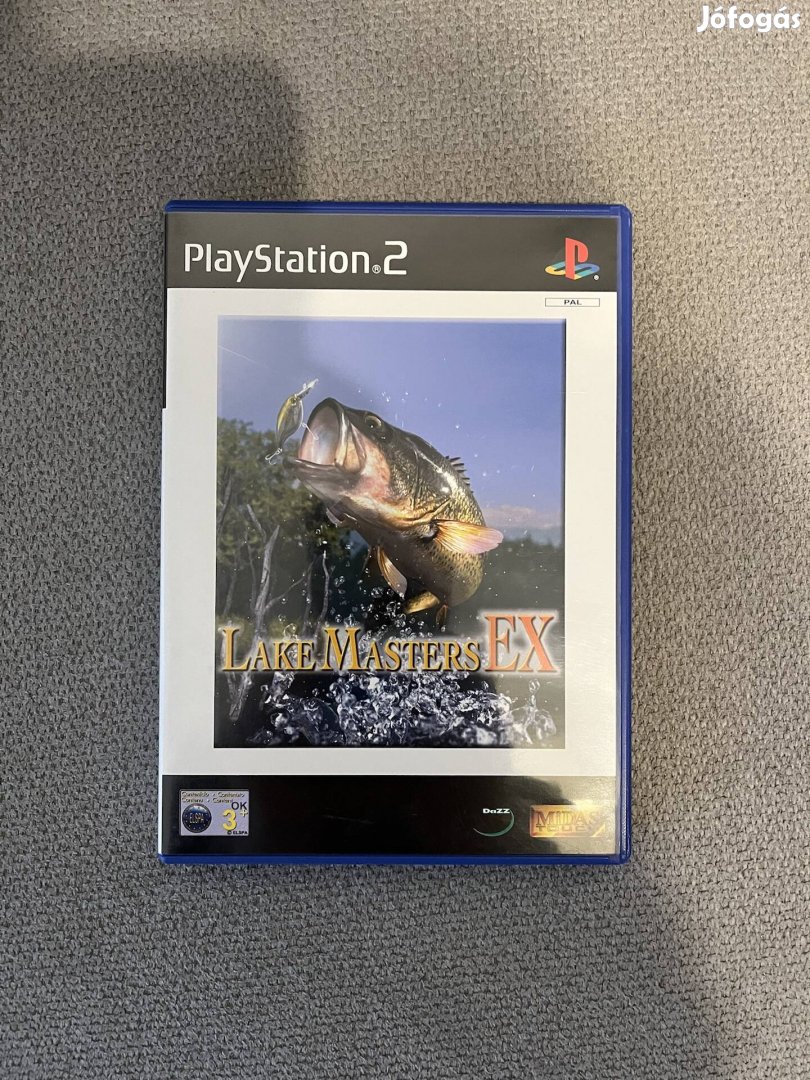 Lake Masters EX PS2 játék - eredeti lemez