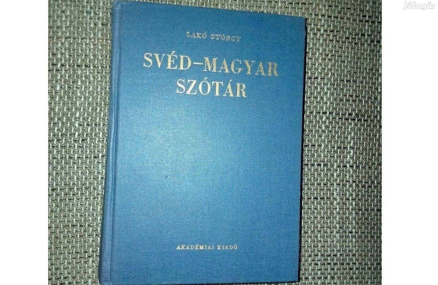 Lakó György . Svéd-magyar szótár