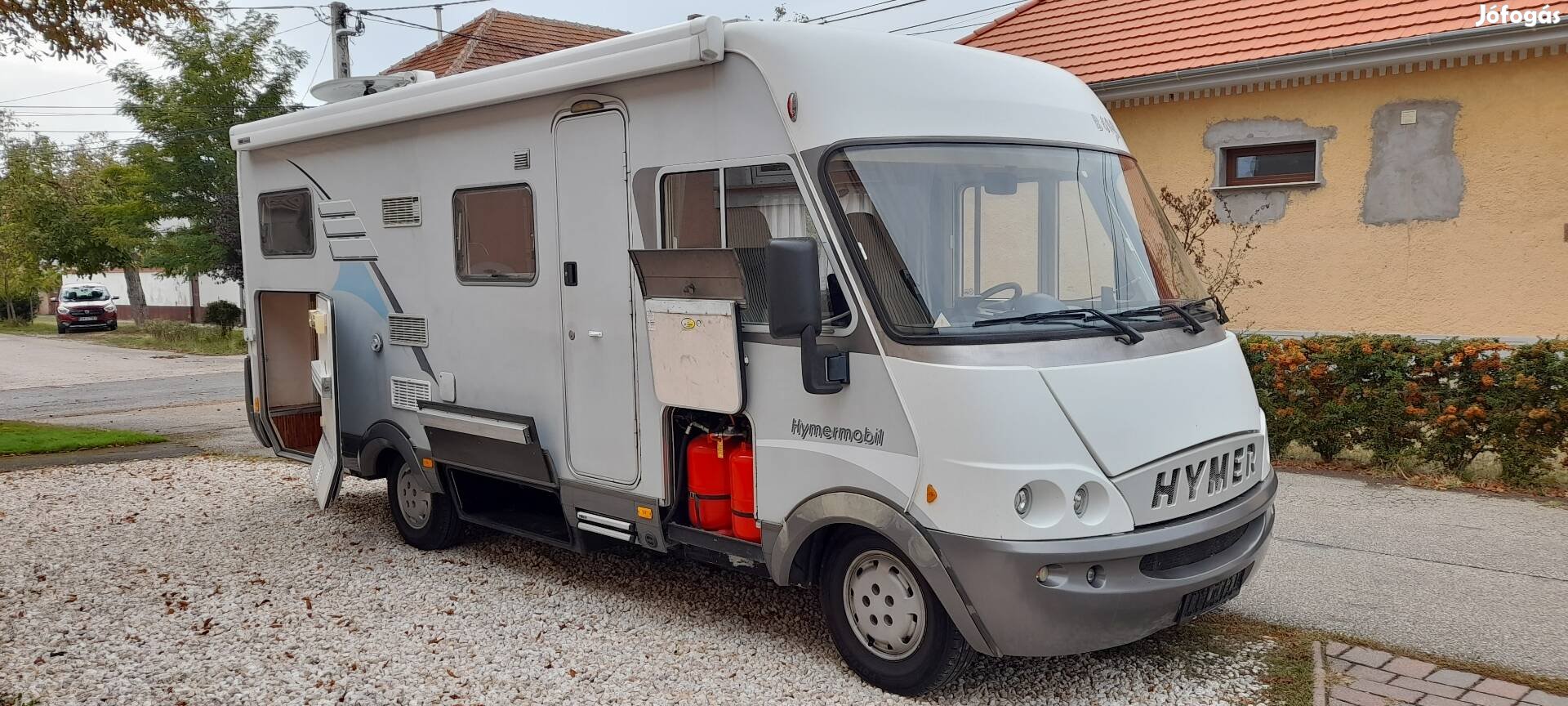 Lakóautó Hymer B614 2xklíma, Tempomat,Napelem 