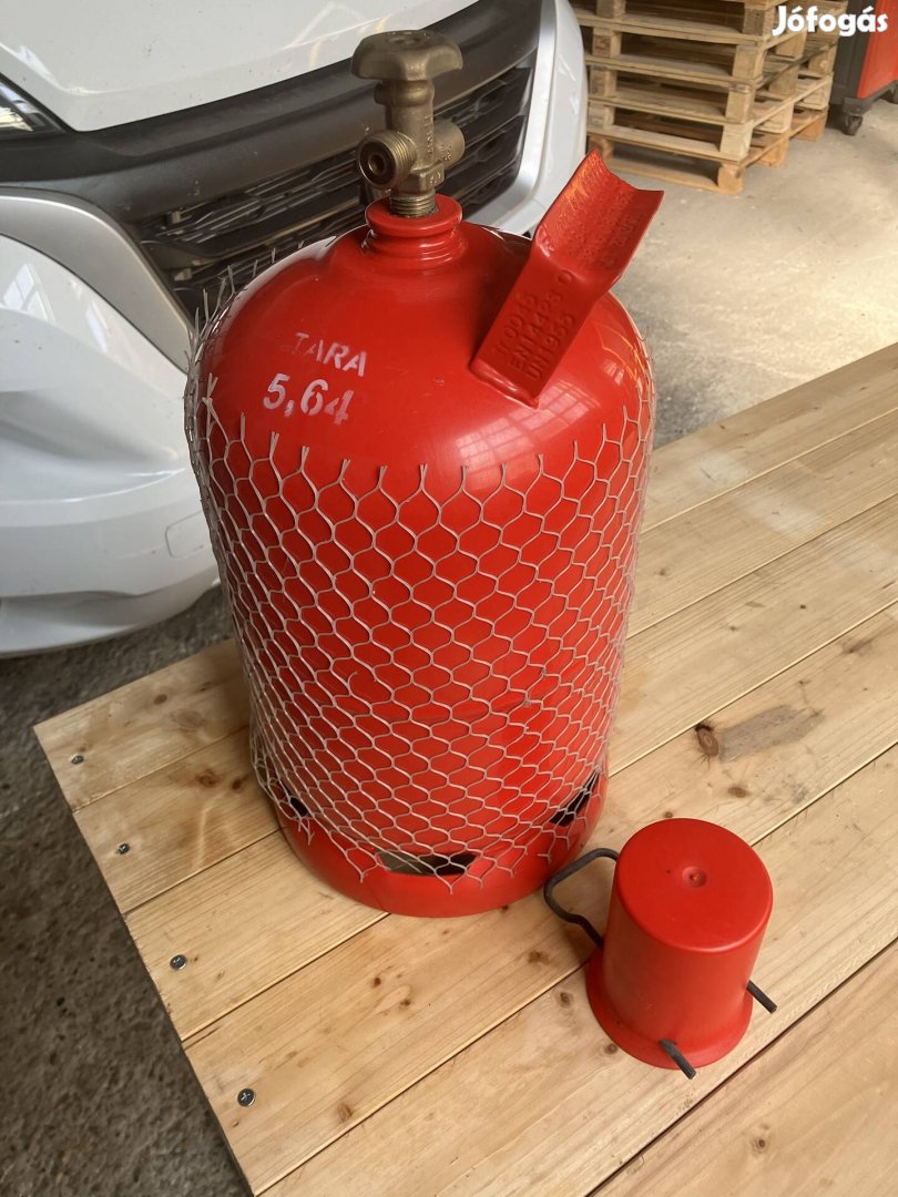 Lakóautó, lakókocsi, kemping gázpalack (5kg-os)