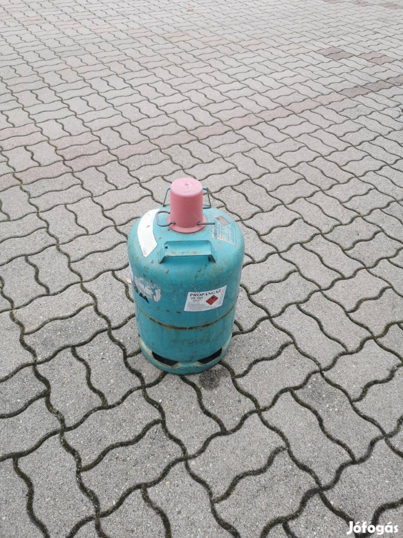 Lakóautó lakókocsi hajó kemping teli gázpalack 11kg propán