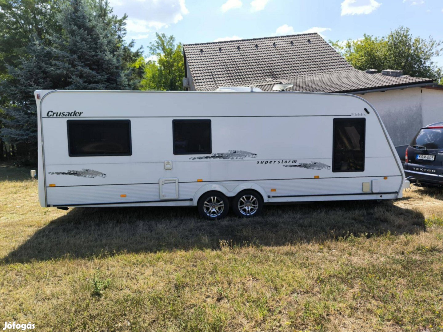 Lakókocsi,,, Elddis storm 7 személyes ,Prémium felszereltséggel !