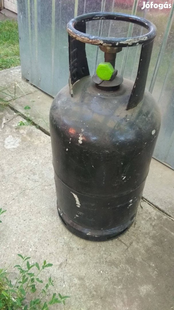 Lakókocsi,lakóautó,hajó gázpalack