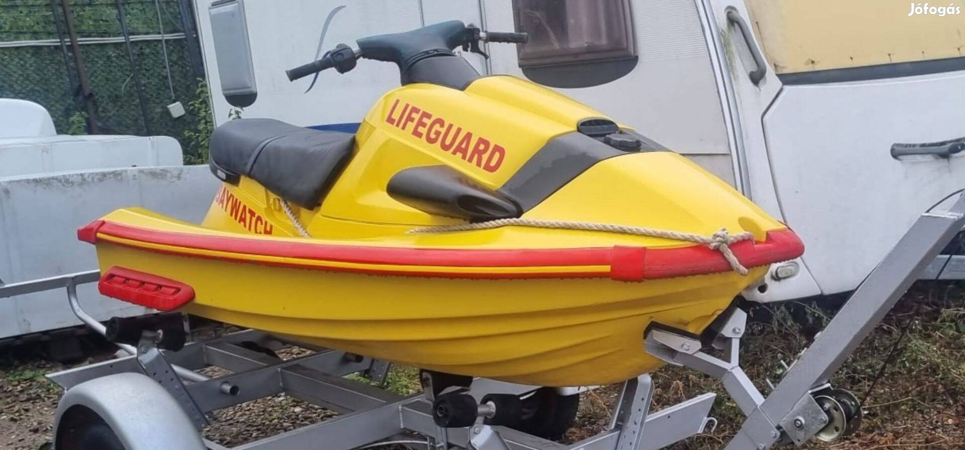 Lakókocsira is cserélhető Jet ski motor nélküli csónak