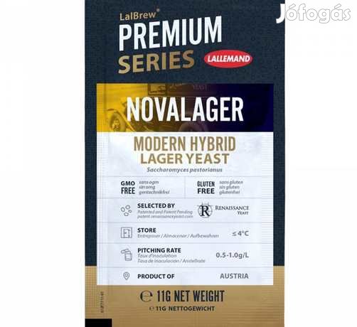 Lallemand NovaLagerTM - 11 g, sörélesztő 11 g  (4639)