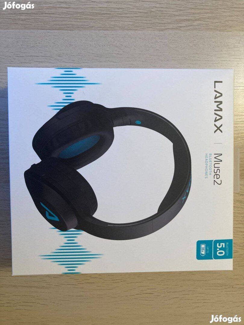 Lamax Muse2 - Bluetooth fejhallgató (Új - eredeti bontatlan dobozban)