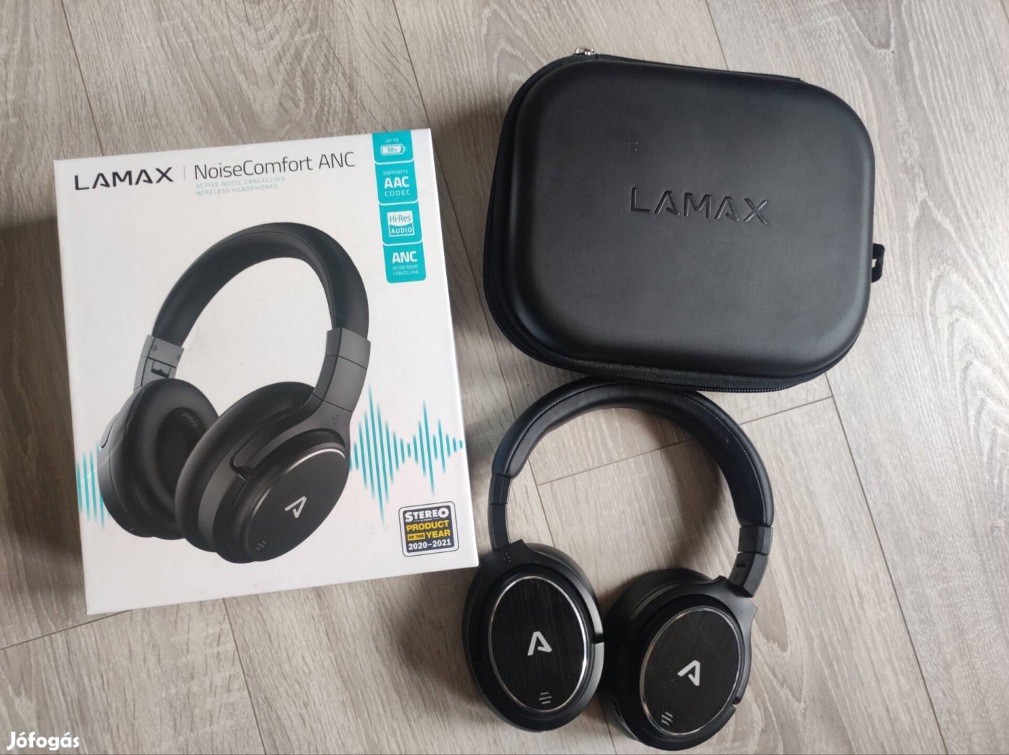 Lamax Noisecomfort ANC fejhallgató zajszűrő funkcióval