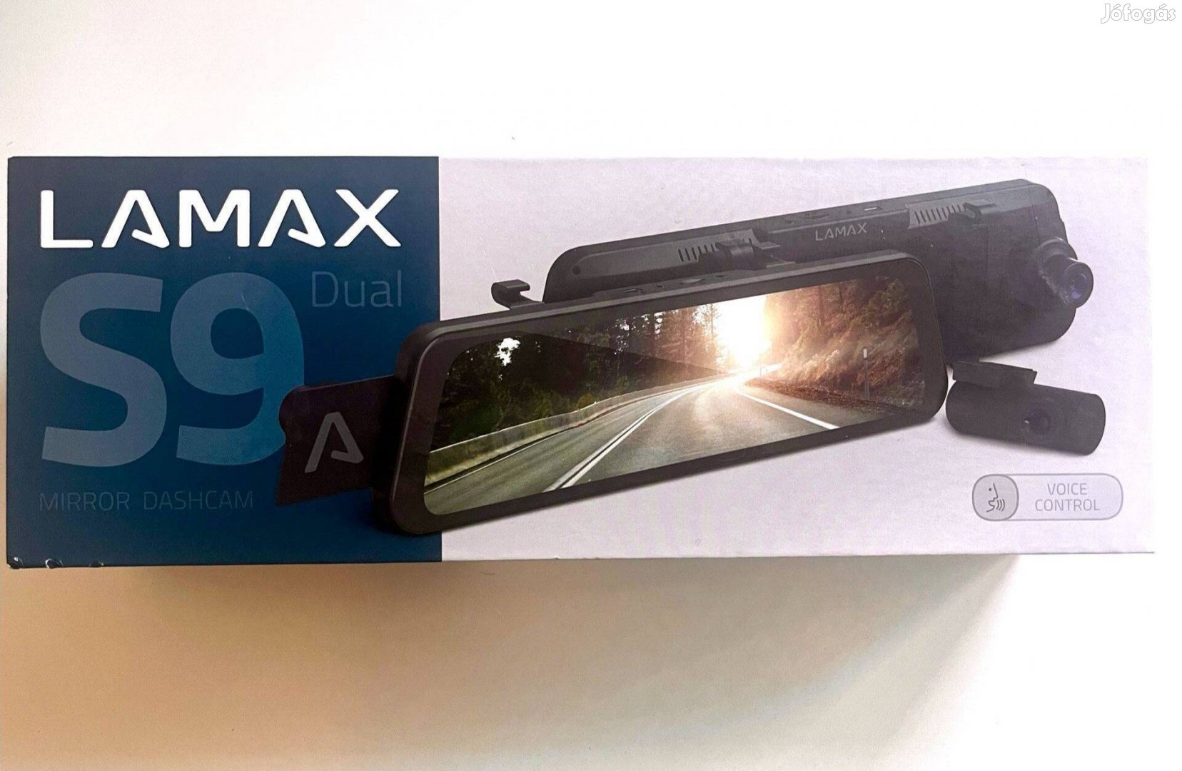 Lamax S9 Dual GPS autós menetrögzítő kamra
