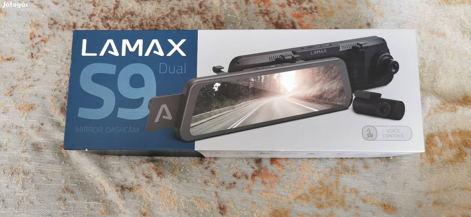 Lamax S9 dual menetrogzítő kamera