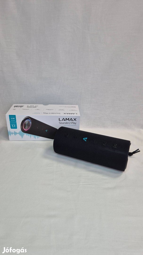 Lamax Sounder 2 Play Bluetooth hangszóró, fekete, használt
