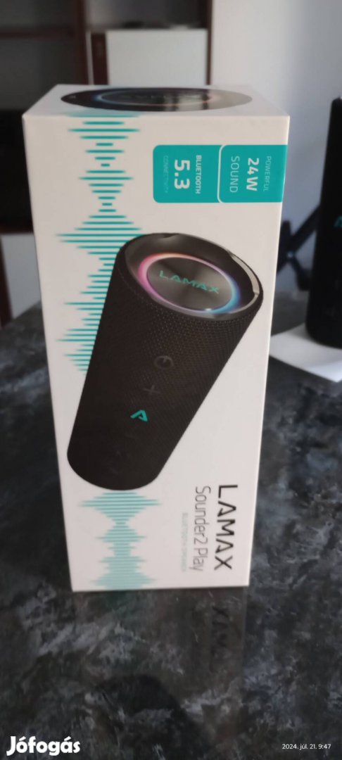 Lamax Sounder 2 Play vadonatúj Bluetooth hangszóró 