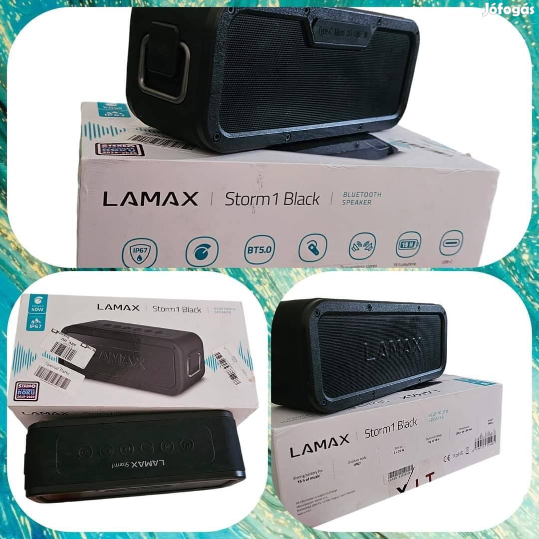 Lamax storm 1 bluetooth hangszóró 