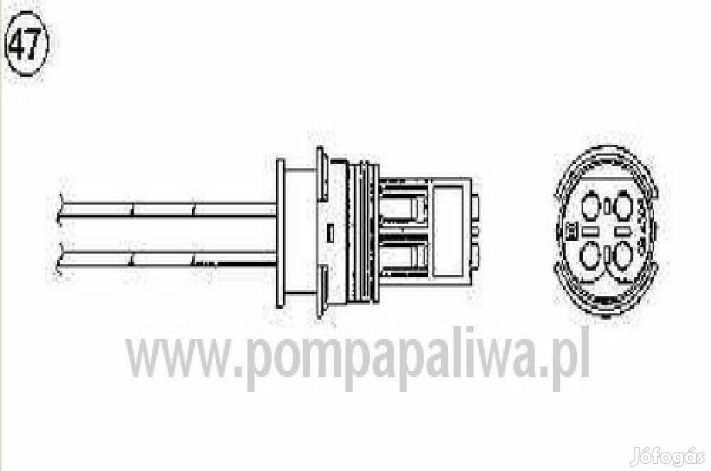 Lambda szonda Mercedes Vaneo 414 1.6 1.9