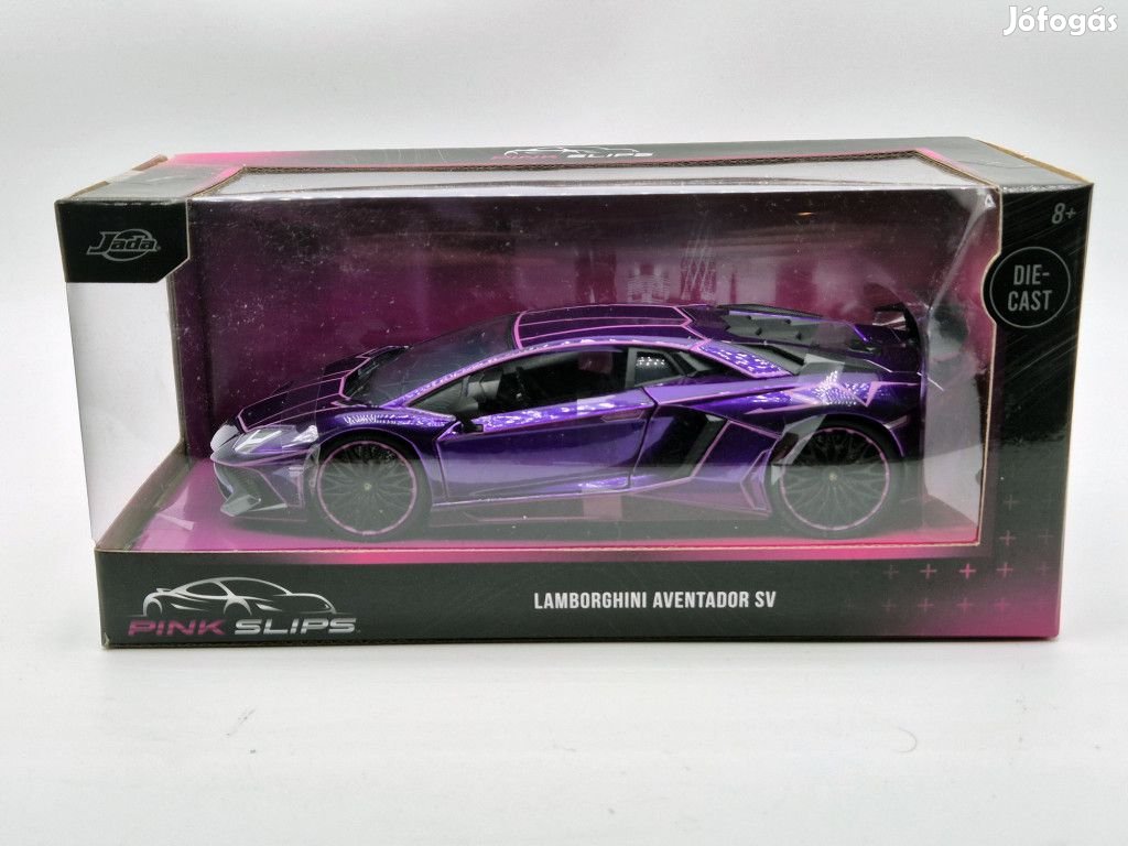Lamborghini Aventador SV - lila -  Jada - 1:24