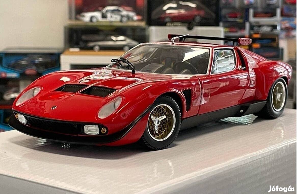 Lamborghini Miura SVR 1970 1:18 1/18 Kyosho 08319Rbk