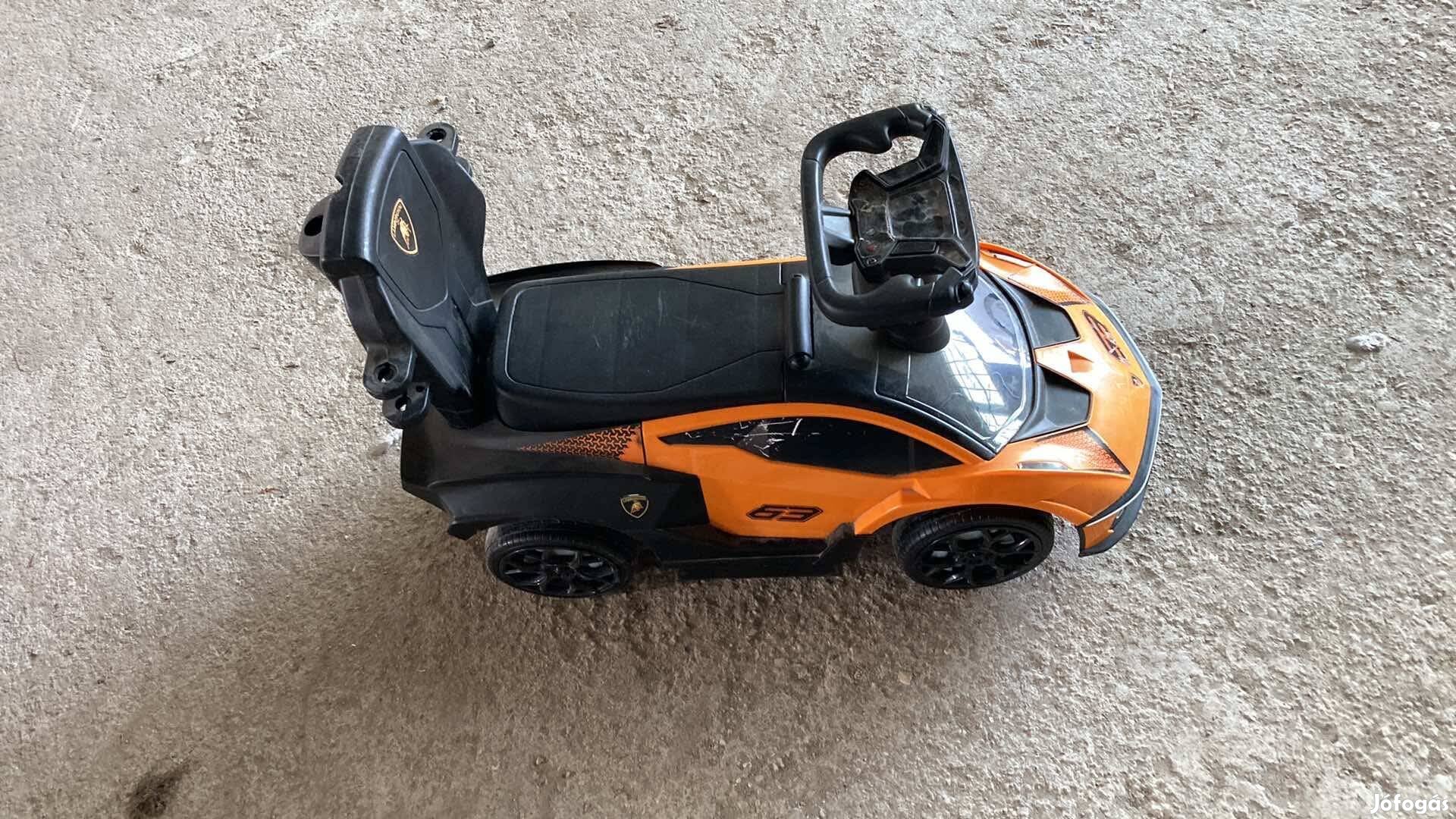 Lamborghini lábbal hajtós gyerekautó!