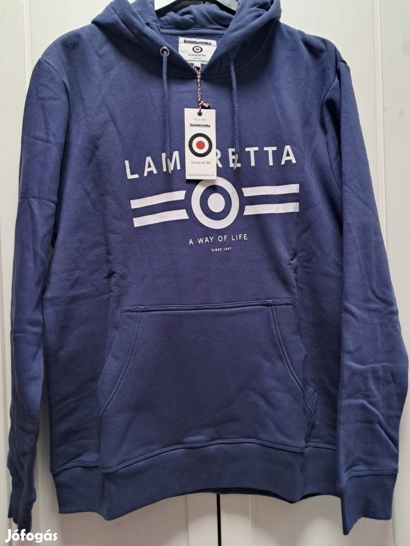 Lambretta férfi kapucnis pulóver 2XL