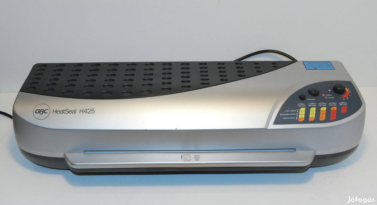 Lamináló. GBC Heatseal H 425