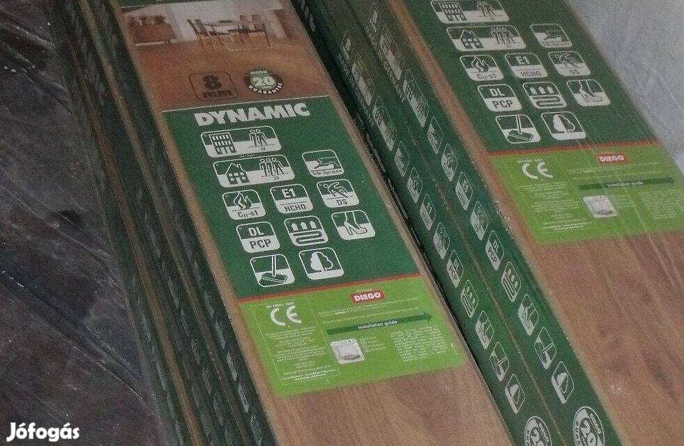 Laminált padló: 6, + darabok. Új, legolcsóbb