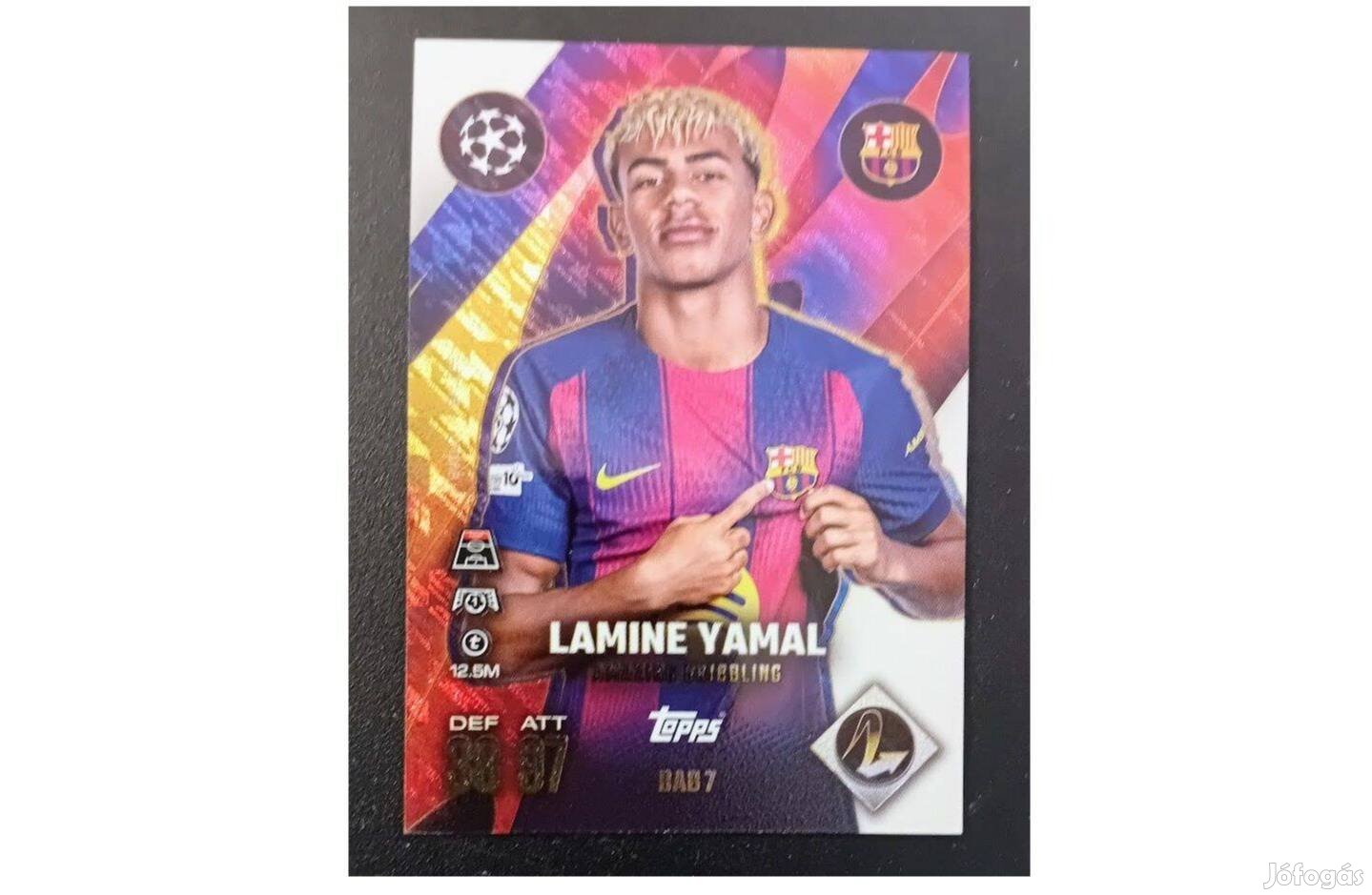 Lamine Yamal Barcelona Build-a-Baller Ultimate Baller focis