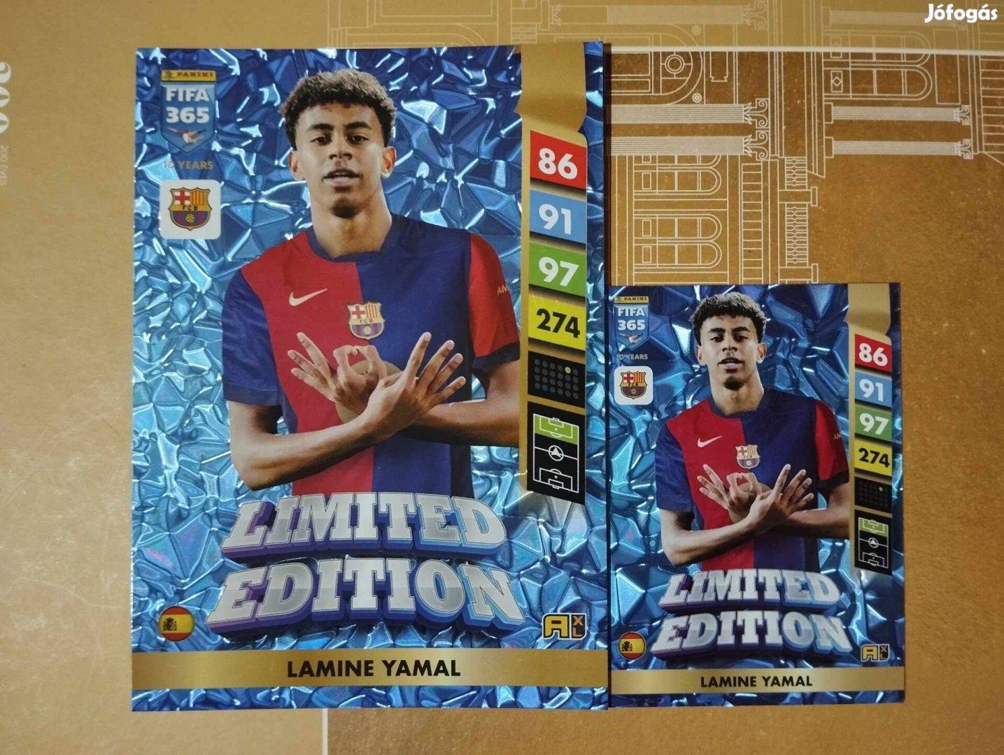 Lamine Yamal (Barcelona) FIFA 365 2025 XXL Limited focis kártya