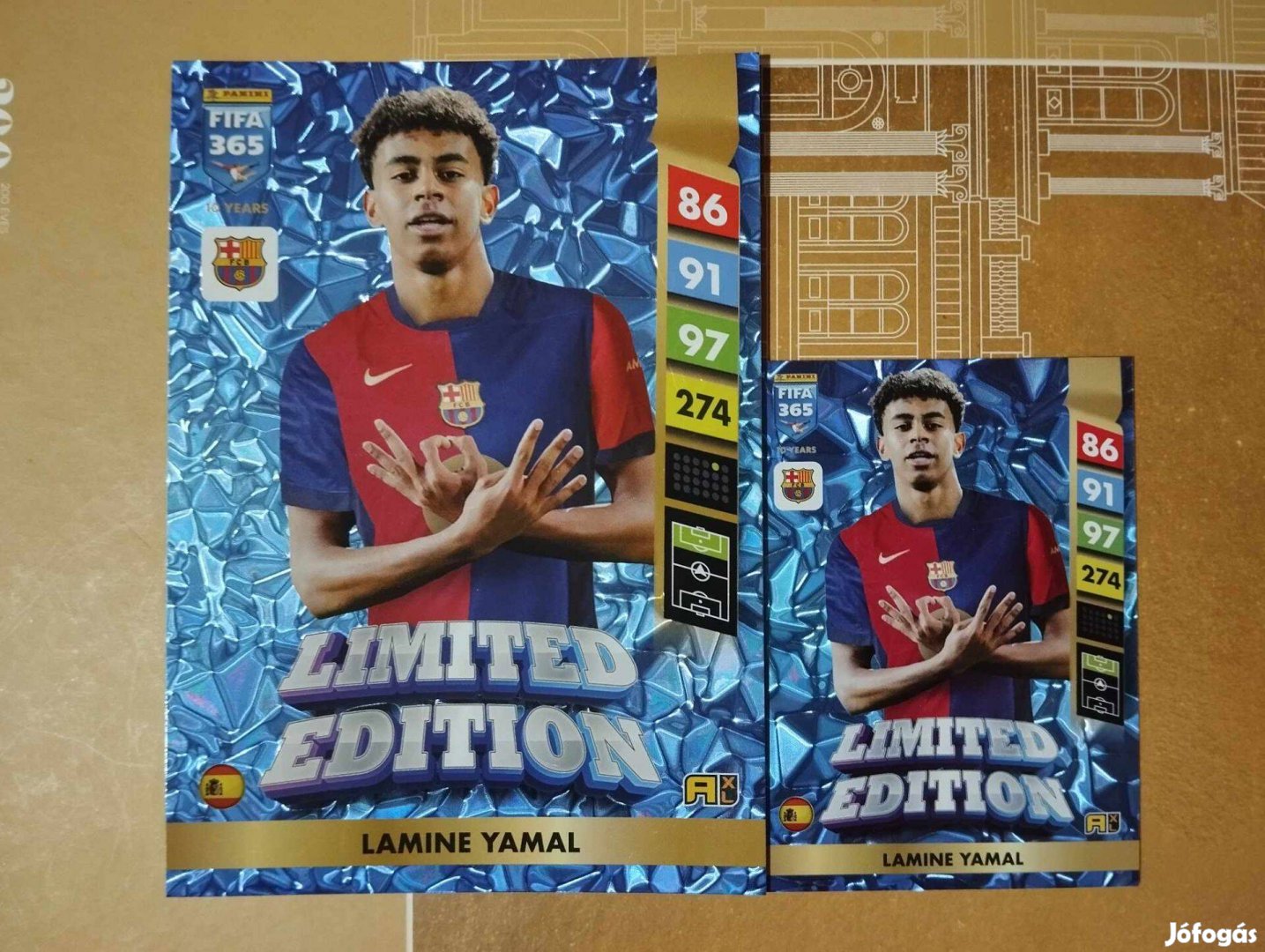 Lamine Yamal (Barcelona) FIFA 365 2025 XXL Limited focis kártya