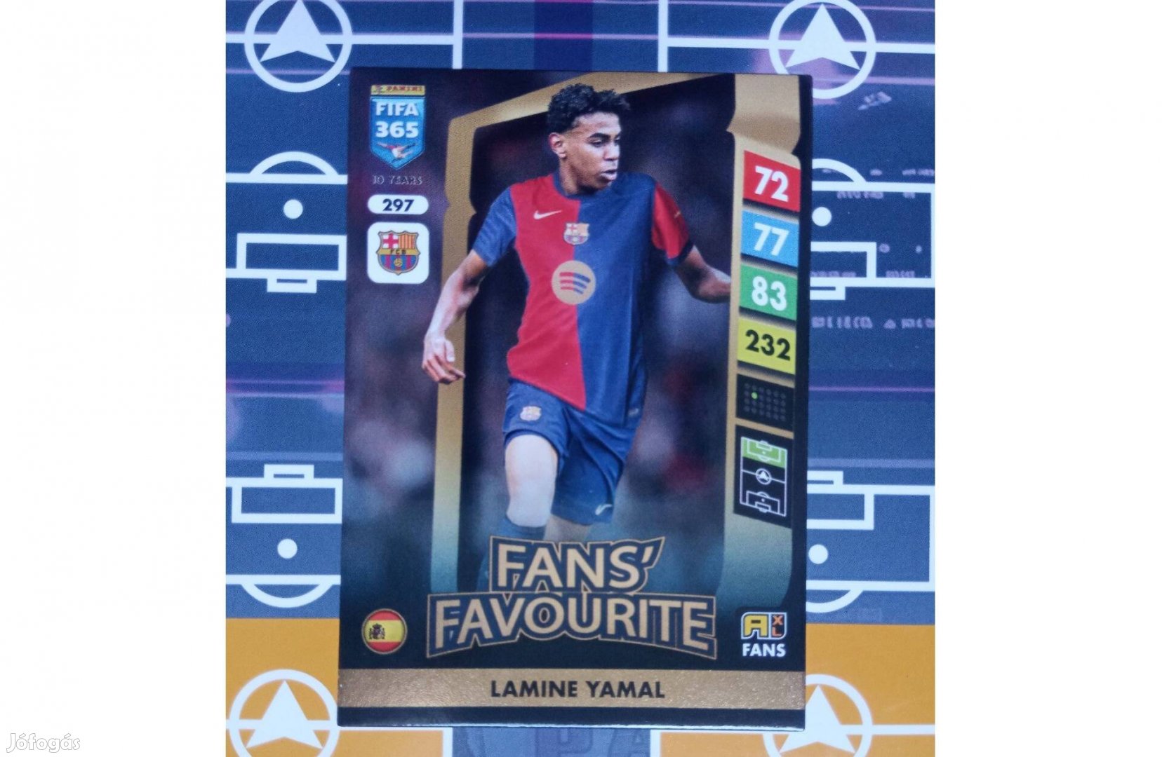 Lamine Yamal (Barcelona) Fifa 365 2025 Fans kártya