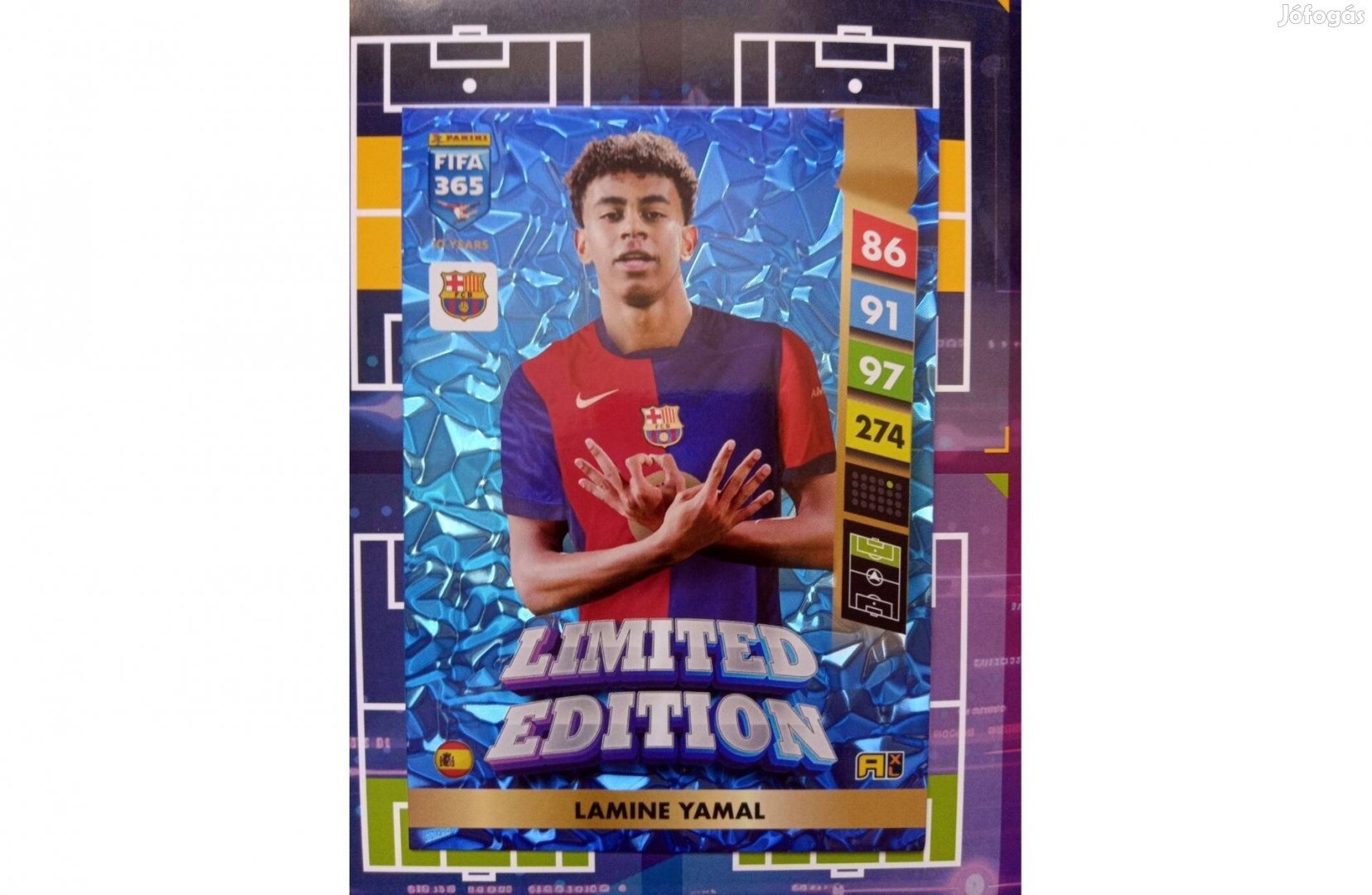 Lamine Yamal (FC Barcelona) Fifa 365 2025 XXL Limited kártya