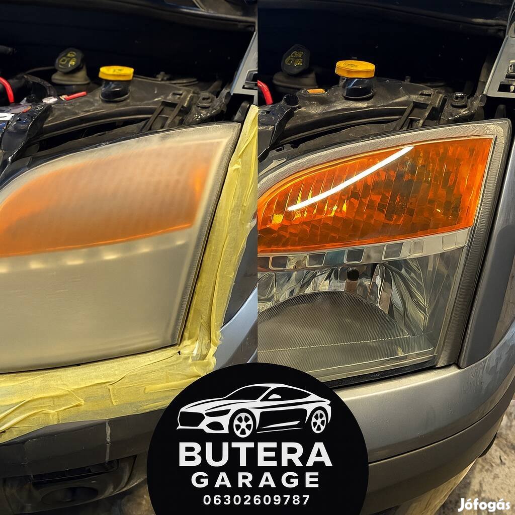 Lámpa-kasztni-/szélvédő Polírozás akár otthonában!