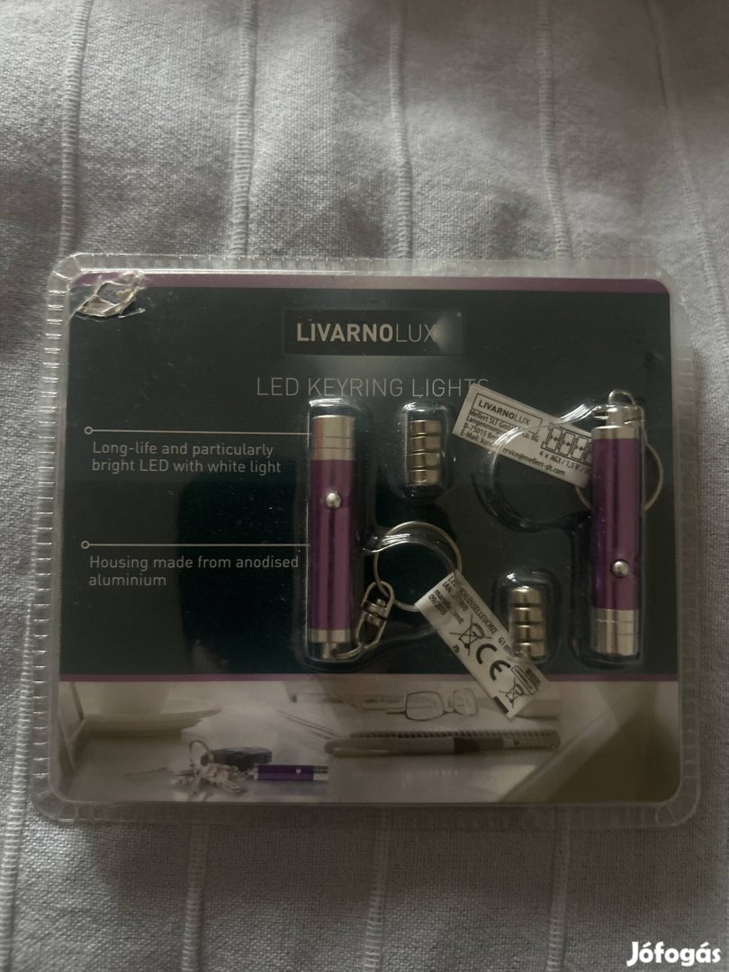 Lámpa led Kulcstartó