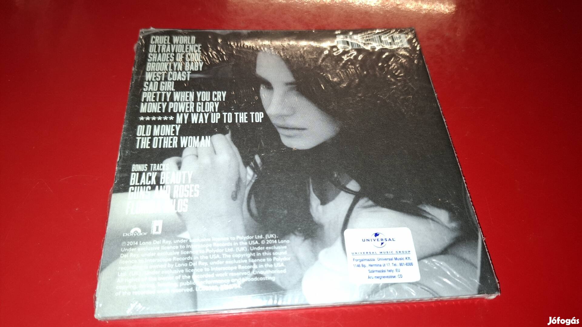 Lana Del Ray Ultraviolence Cd 2014 Bontatlan