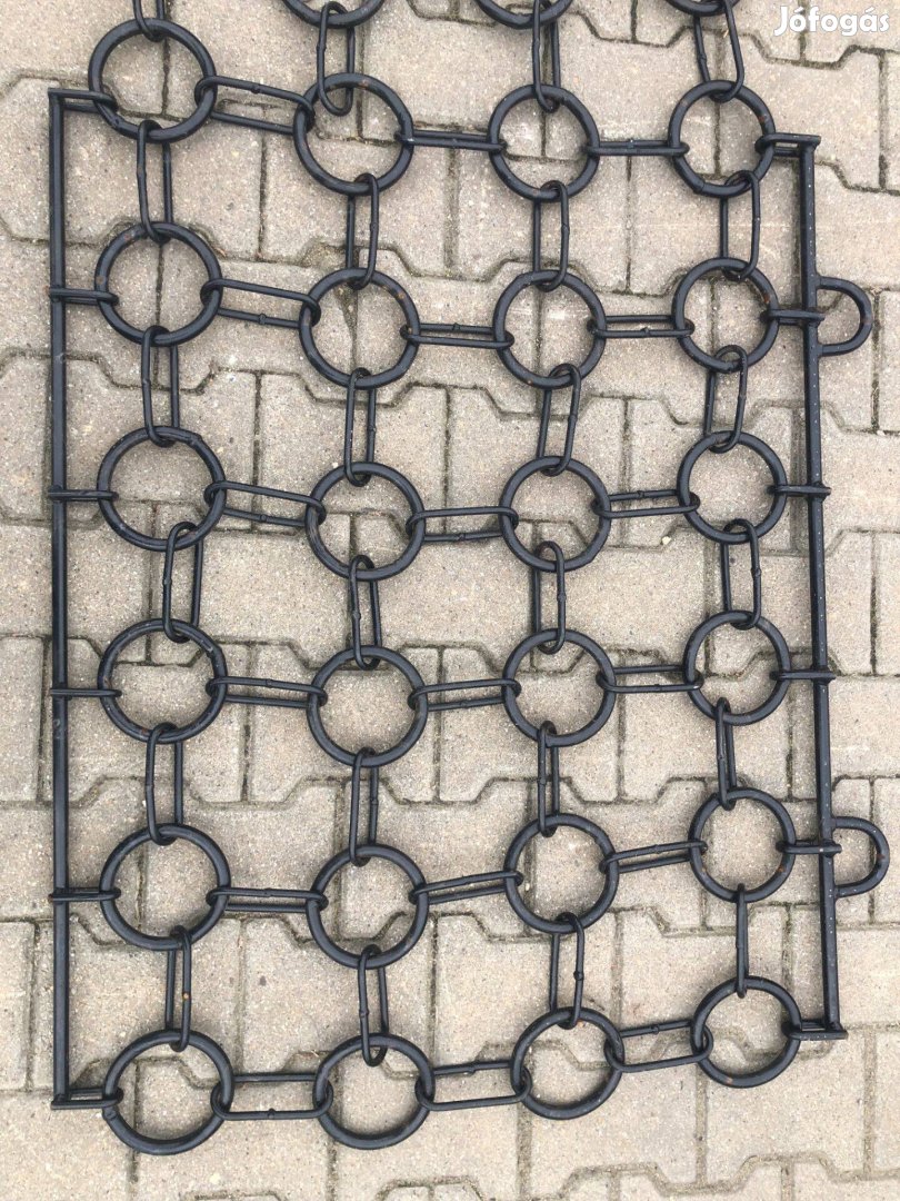 Láncborona vetőgép után készletről