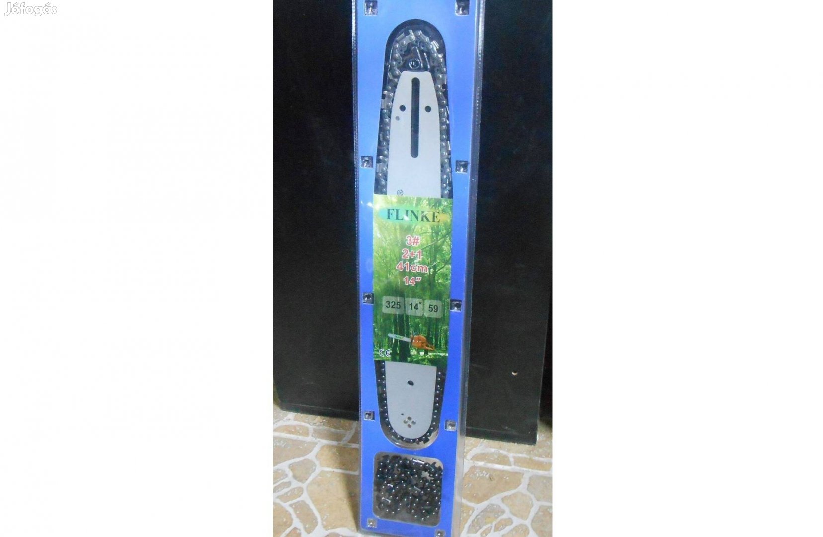 Láncfűrész láncvezető szett 14" - 35cm -325 - vezető + 2db lánc egyben