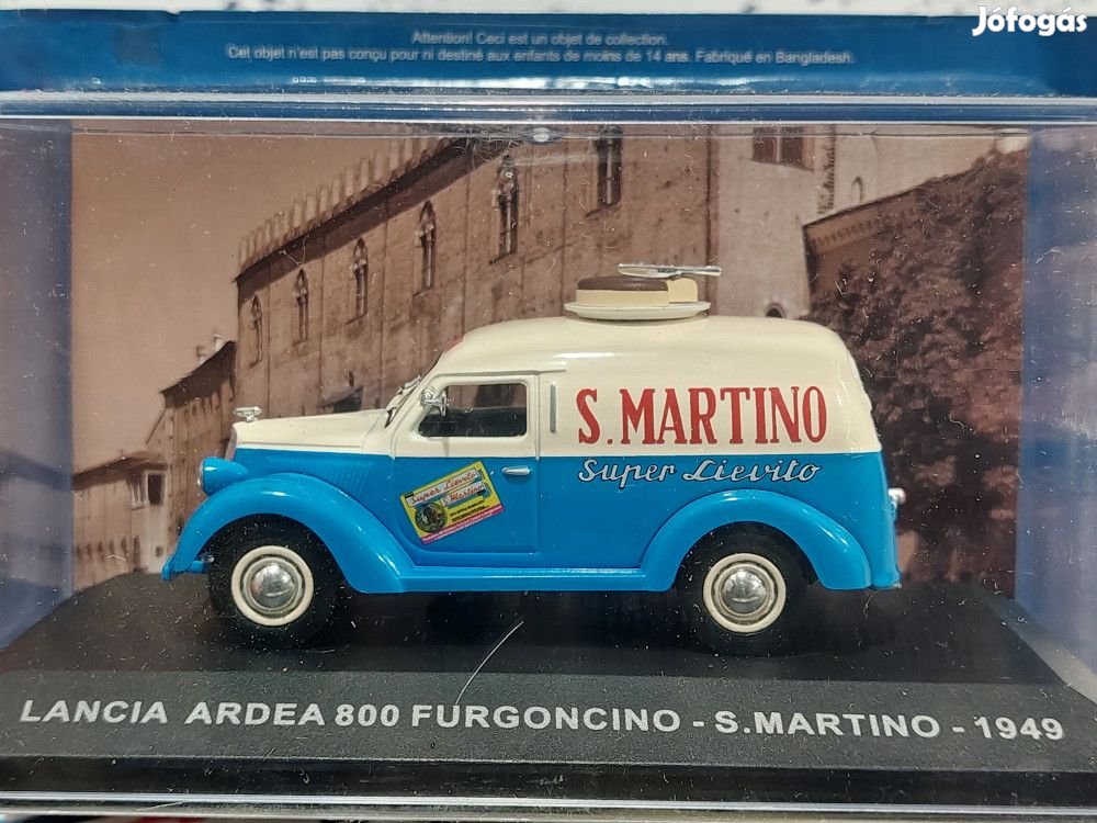 Lancia Ardea 800 van S. Martino year 1949 cream white / blue 1:43 Alt